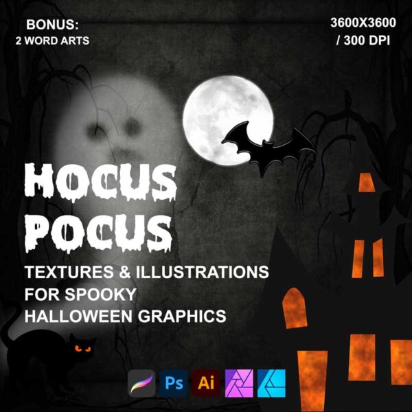 Hocus Pocus Graphic and Textures