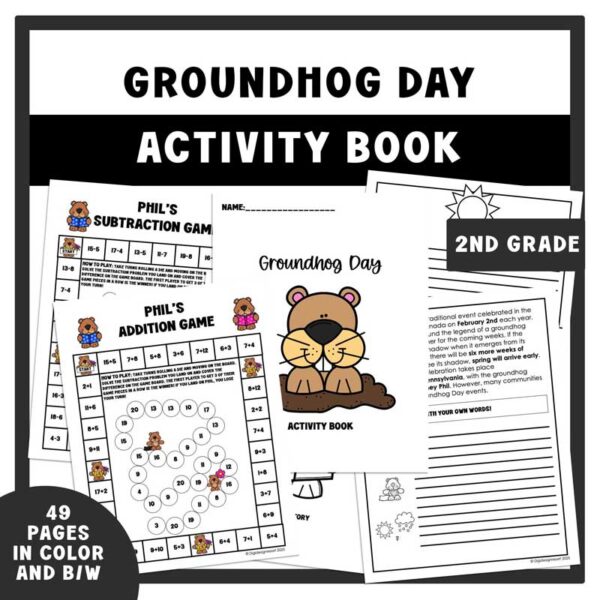 Groundhog Day Ideas for Kids: Activity Workbook