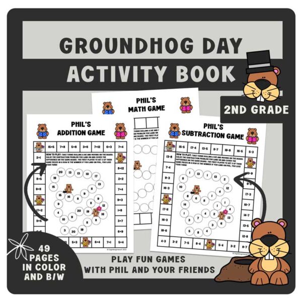 Groundhog Day Ideas for Kids: Activity Workbook - Image 5