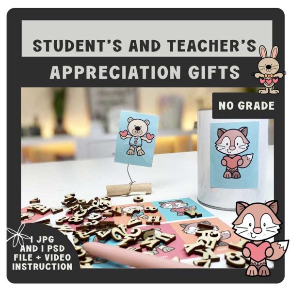 Little Love Treat – Cute Printable Valentine’s Labels for Teachers, Students & Loved Ones